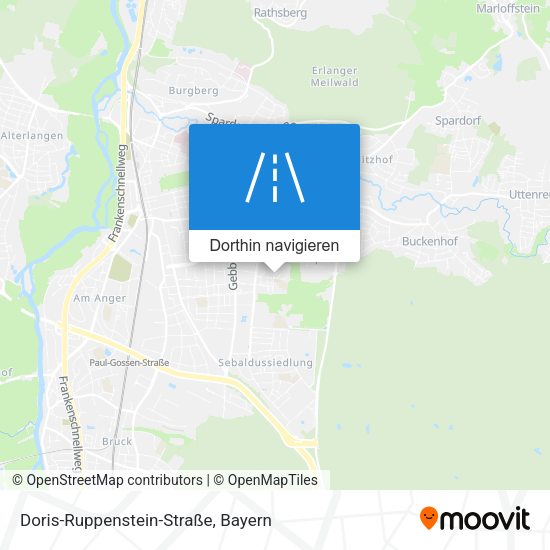 Doris-Ruppenstein-Straße Karte