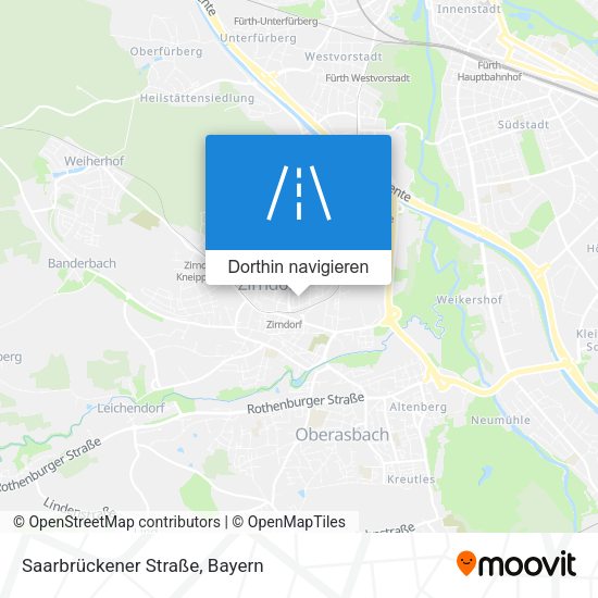 Saarbrückener Straße Karte