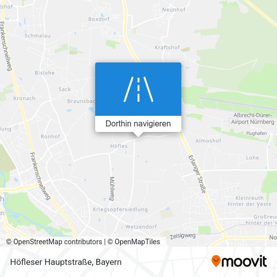 Höfleser Hauptstraße Karte