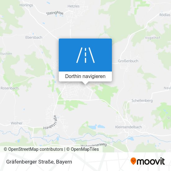 Gräfenberger Straße Karte