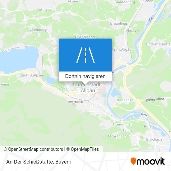 An Der Schießstätte Karte