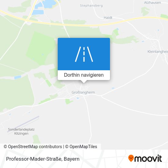 Professor-Mader-Straße Karte