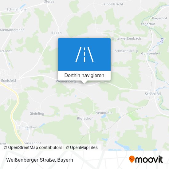 Weißenberger Straße Karte