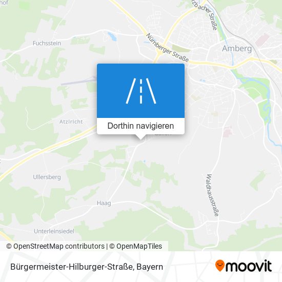 Bürgermeister-Hilburger-Straße Karte