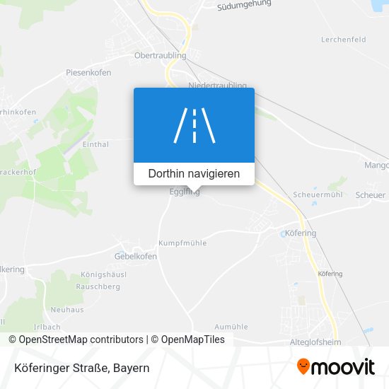 Köferinger Straße Karte