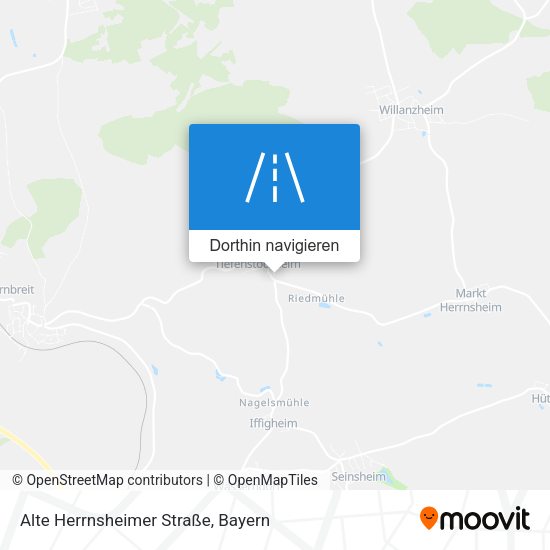 Alte Herrnsheimer Straße Karte