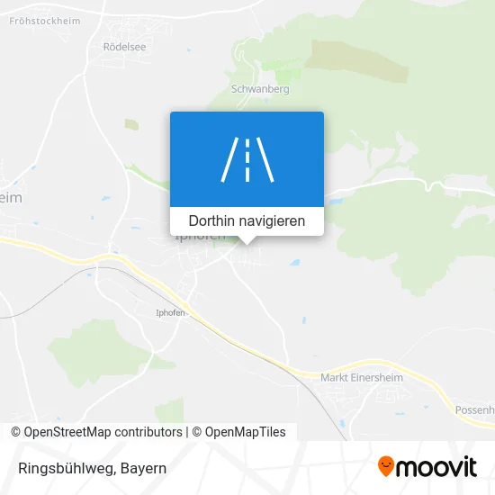 Ringsbühlweg Karte