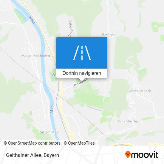 Geithainer Allee Karte