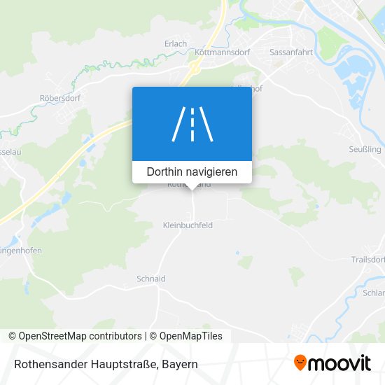 Rothensander Hauptstraße Karte