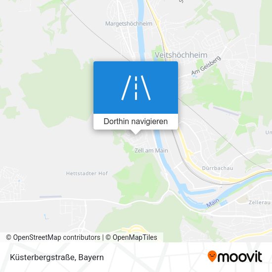 Küsterbergstraße Karte