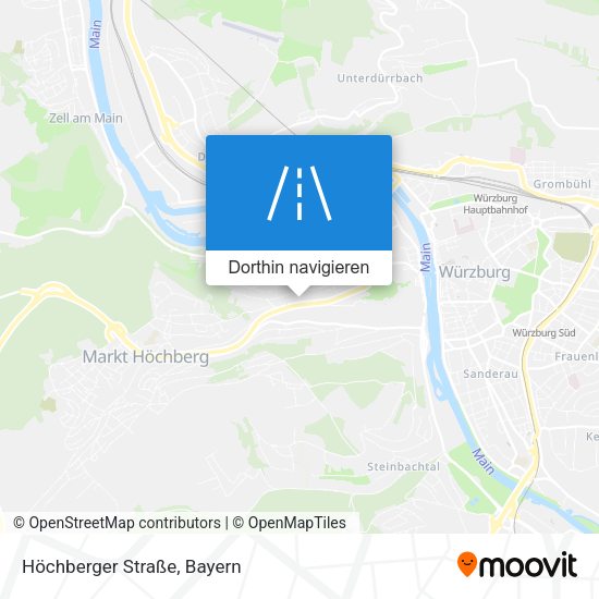 Höchberger Straße Karte