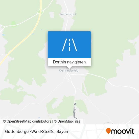 Guttenberger-Wald-Straße Karte