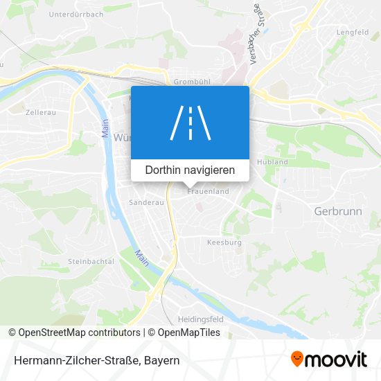 Hermann-Zilcher-Straße Karte