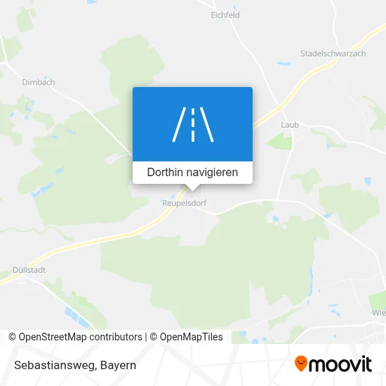Sebastiansweg Karte