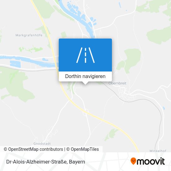 Dr-Alois-Alzheimer-Straße Karte