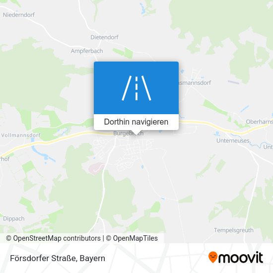 Försdorfer Straße Karte
