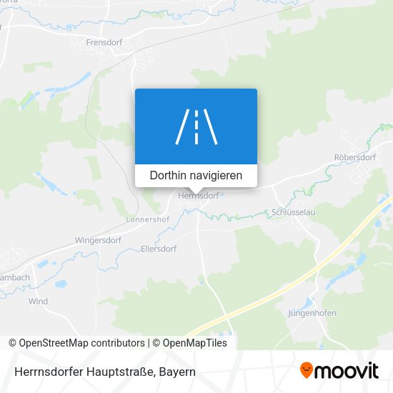 Herrnsdorfer Hauptstraße Karte