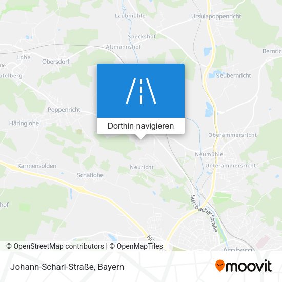 Johann-Scharl-Straße Karte