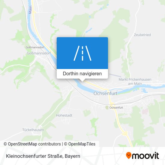 Kleinochsenfurter Straße Karte