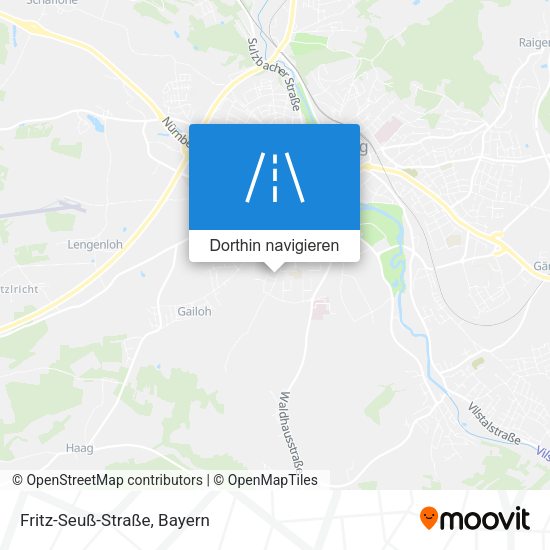 Fritz-Seuß-Straße Karte