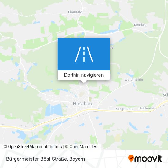 Bürgermeister-Bösl-Straße Karte