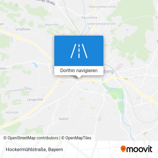 Hockermühlstraße Karte