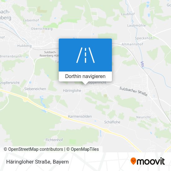 Häringloher Straße Karte