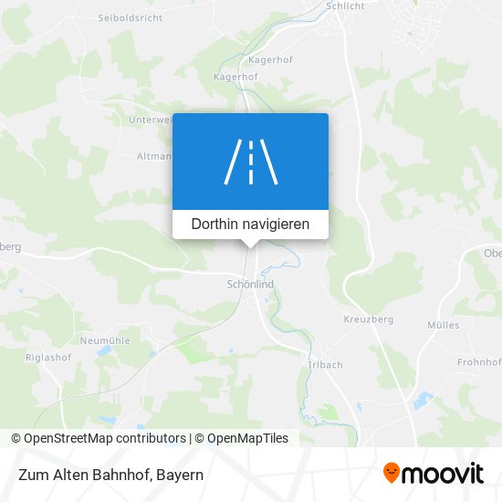 Zum Alten Bahnhof Karte