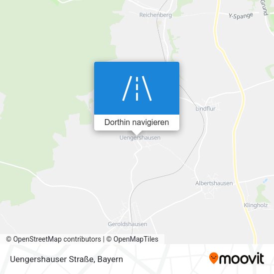 Uengershauser Straße Karte