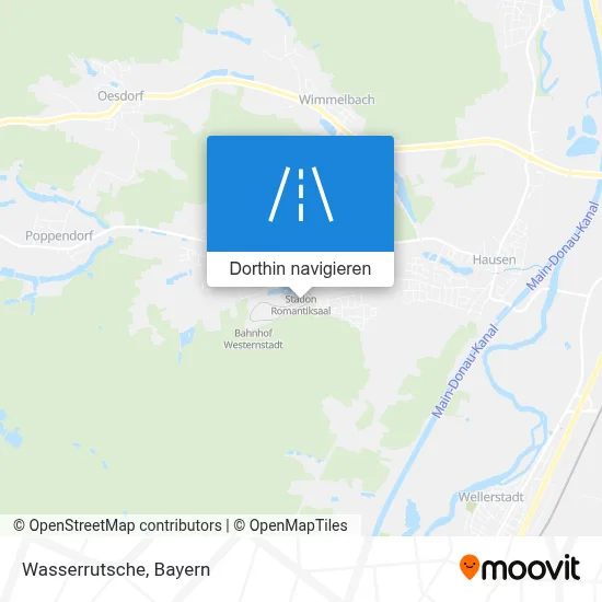 Wasserrutsche Karte