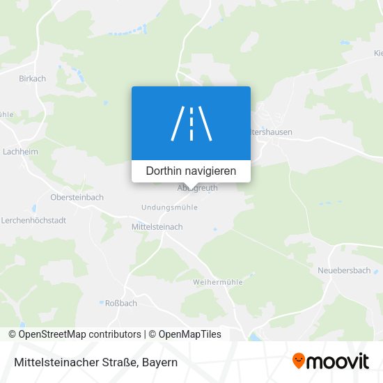 Mittelsteinacher Straße Karte