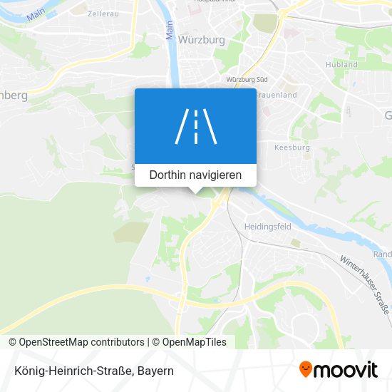 König-Heinrich-Straße Karte