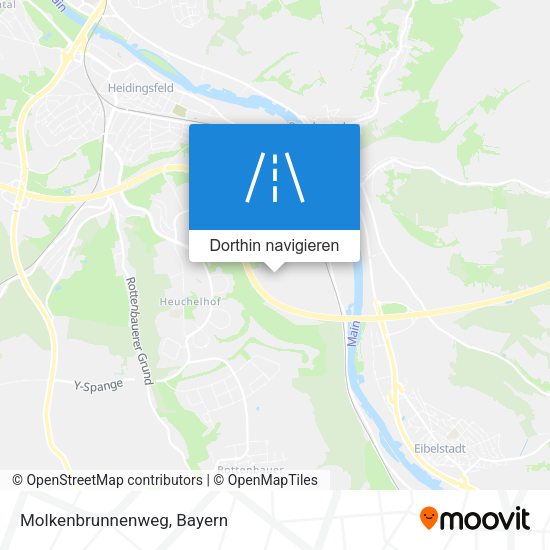 Molkenbrunnenweg Karte