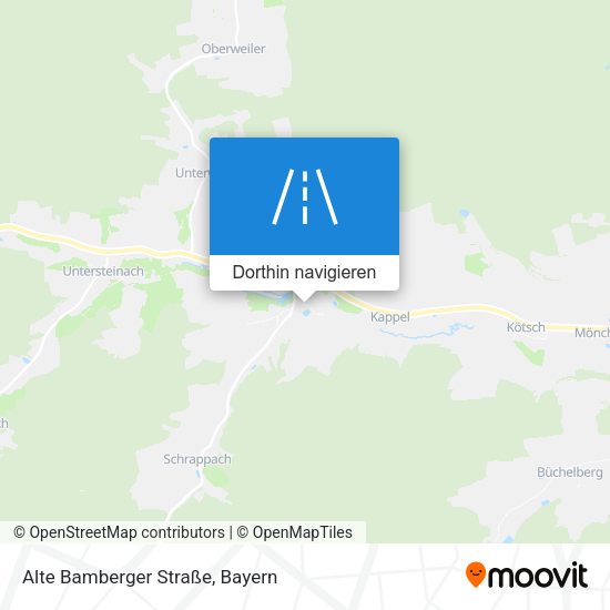 Alte Bamberger Straße Karte