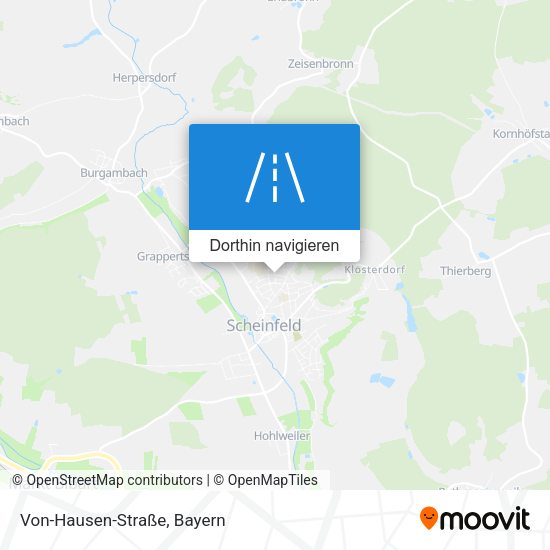 Von-Hausen-Straße Karte