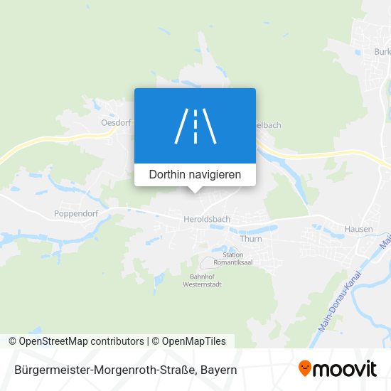 Bürgermeister-Morgenroth-Straße Karte