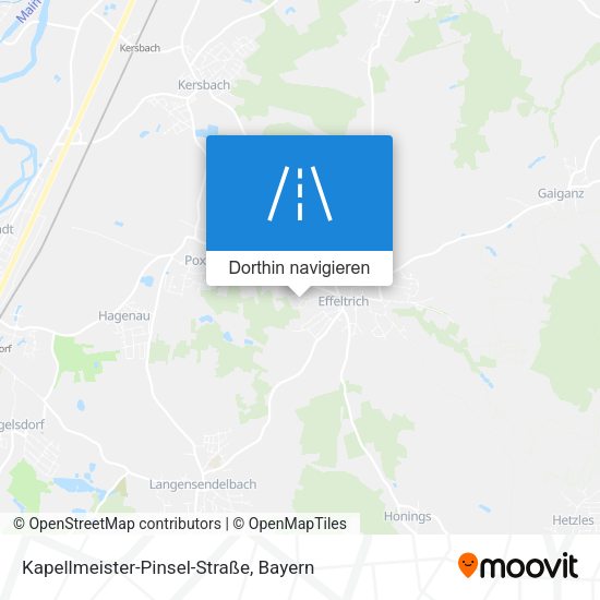 Kapellmeister-Pinsel-Straße Karte