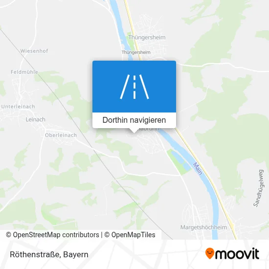 Röthenstraße Karte