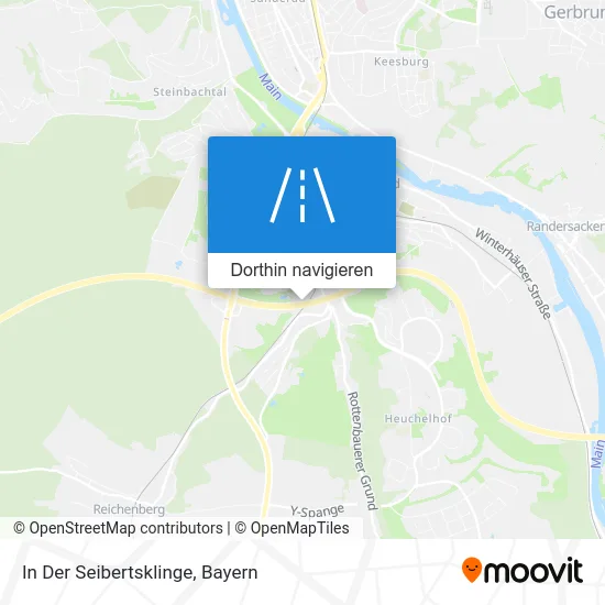 In Der Seibertsklinge Karte