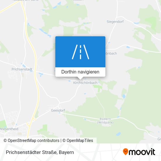 Prichsenstädter Straße Karte