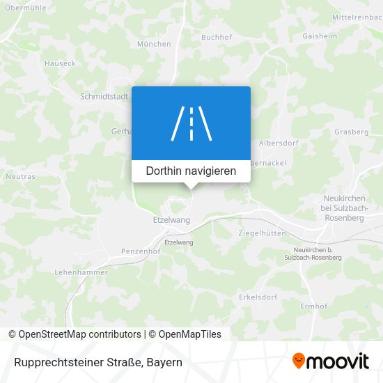 Rupprechtsteiner Straße Karte