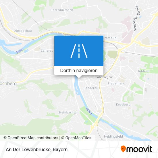 An Der Löwenbrücke Karte