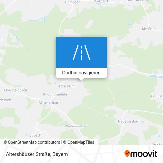 Altershäuser Straße Karte
