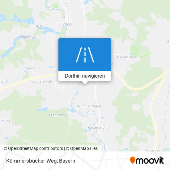 Kümmersbucher Weg Karte