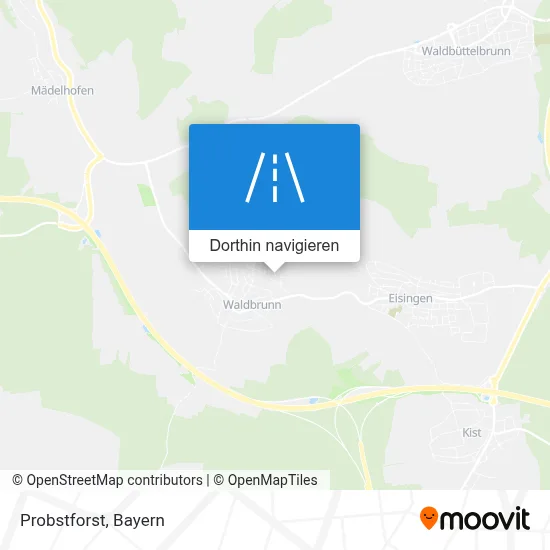 Probstforst Karte