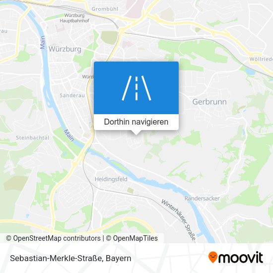 Sebastian-Merkle-Straße Karte