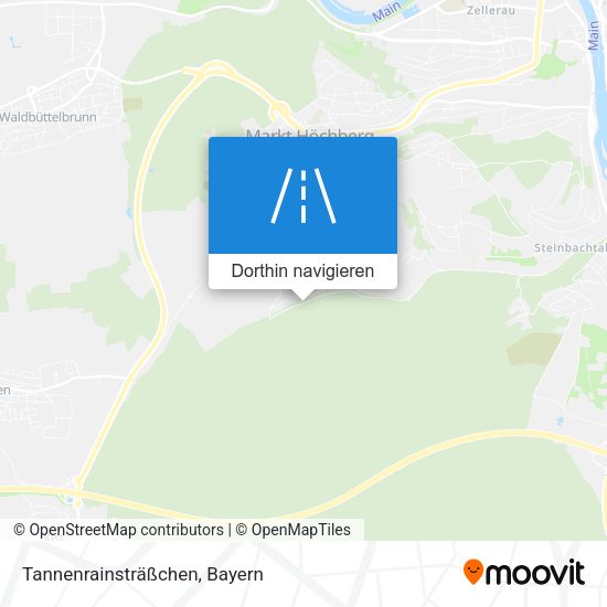 Tannenrainsträßchen Karte