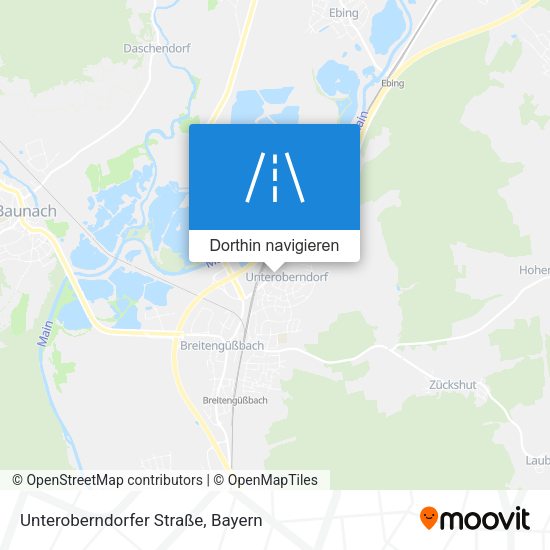 Unteroberndorfer Straße Karte