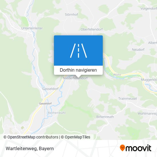 Wartleitenweg Karte