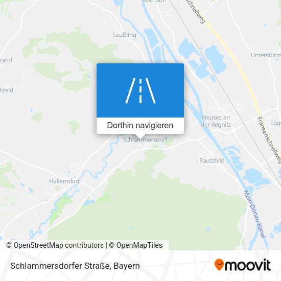 Schlammersdorfer Straße Karte